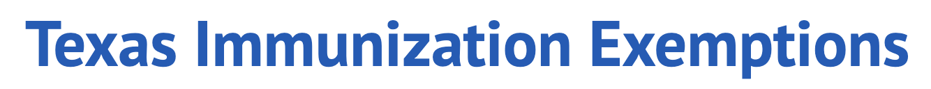 Immunization Exemptions